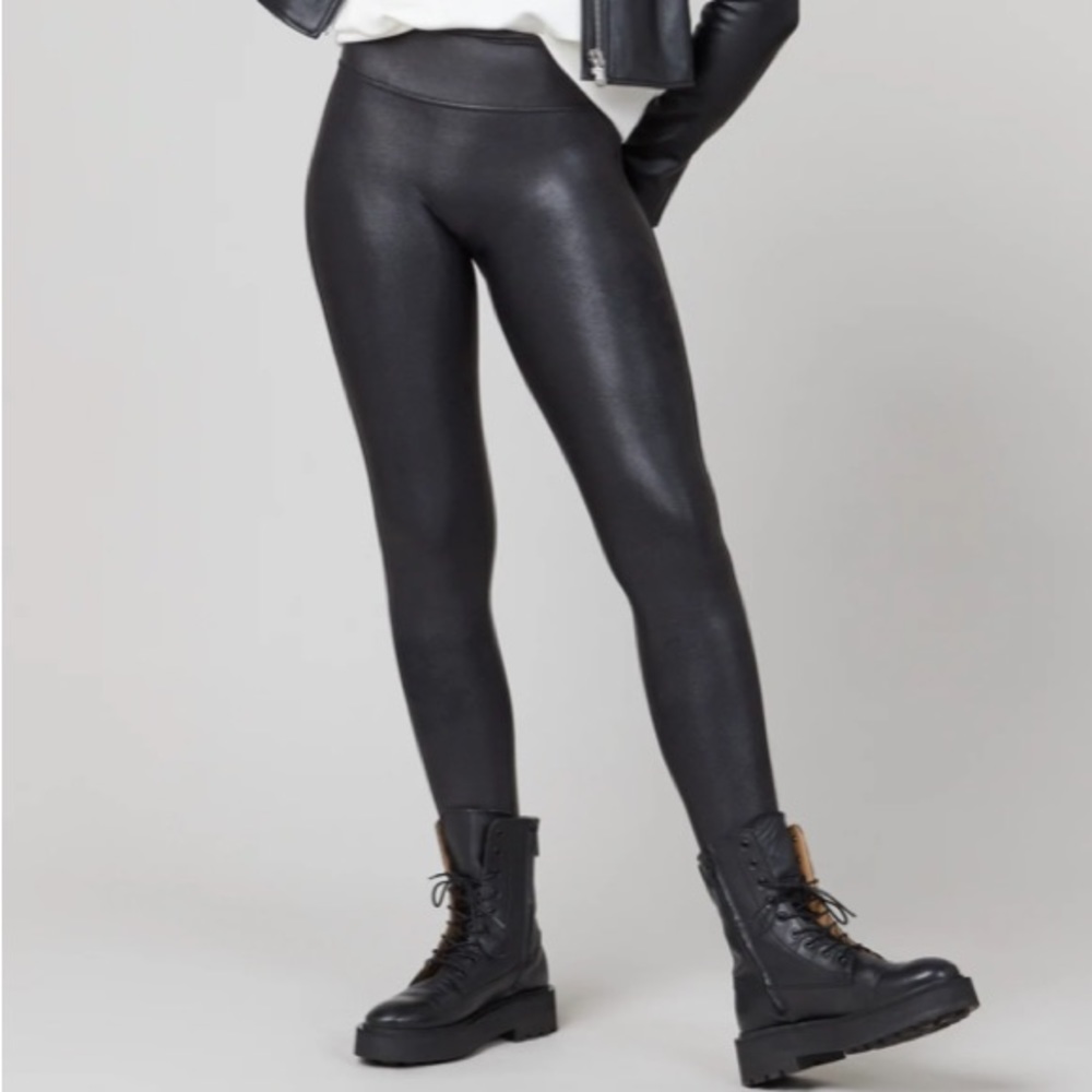 Spanx Faux Leather Leggings